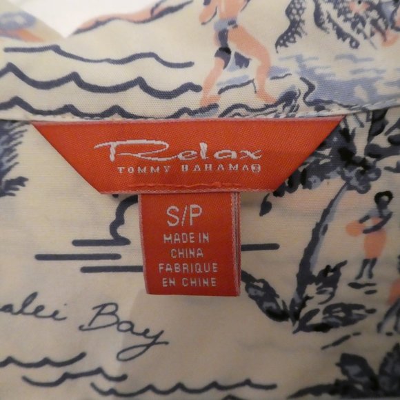 Tommy Bahama Hawaiian Print Shirt - Picture 2 of 5